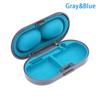 Hearing Aid Storage Box Case Plastic Silicone Hearing Aid Protective Organizer For Sound Amplifier Bte Hearing Aid Accessories