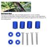 Car Aluminum Alloy Engine Hood Ventilation Spacer Riser Fit for 6mm Motor