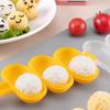 Versatile DIY Rice Ball Mold & Embosser Set - Bento Tools & Nori Press