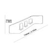 MotHeartCNC Motorcycle Mirror Stays for Trident 660 2020-2026 Mirror Mount Bracket Rear View Mirrorrisers