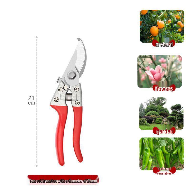 Tijeras de podar de alta resistencia SK5: Cortador Grande para Árboles Frutales y Ramas Gruesas, Herramienta de Jardín Ahorradora de Mano de Obra para el Hogar, Flores y Árboles
