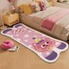 Carpet for Bedroom Cute Pajama Animals Cat Dog Girl Decor Bedside Rug Room Mat Soft Fluffy Imitation Cashmere Carpet