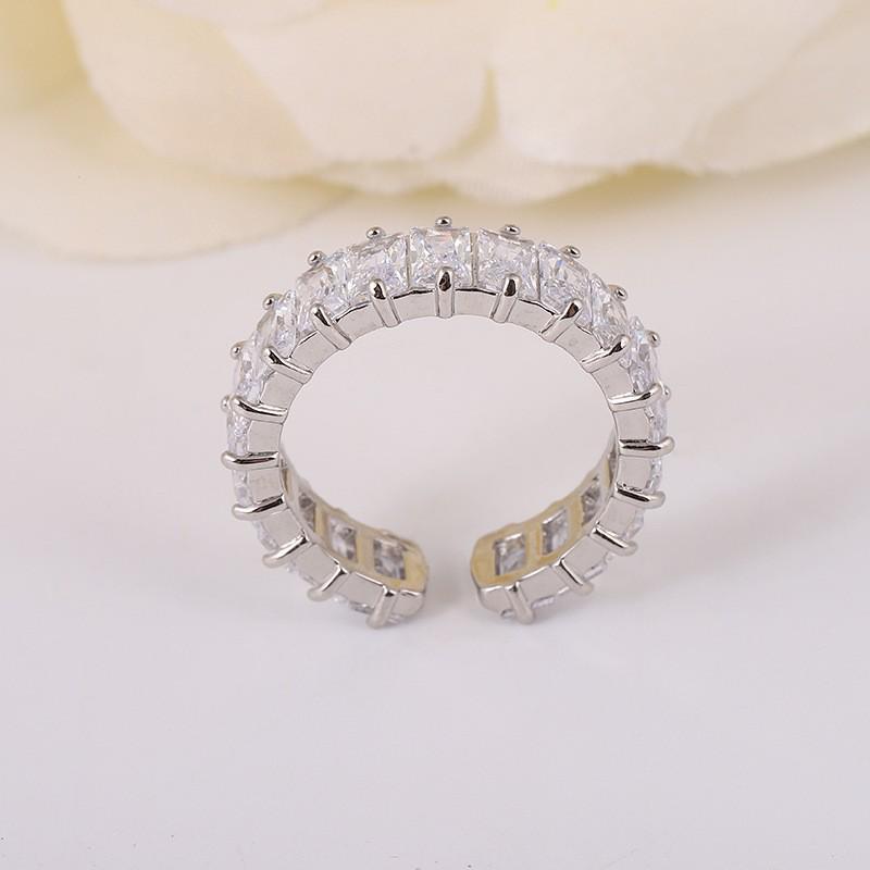 Adjustable Vintage Hip-Hop Zircon Rings for Women