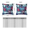 Cartoon Hazbins Hotels Pillowcase Soft Polyester Cushion Cover Gift Pillow Case Cover Home Zippered 18''