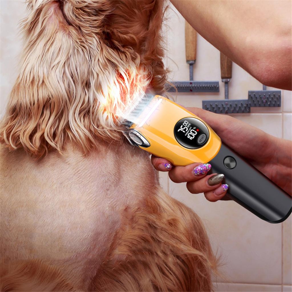 New Professional Dog Clipper Pet Hair Trimmer Cat Shaver Animal Foot Grooming Kit Hair Cutting Machine for Sheeps Rabbits