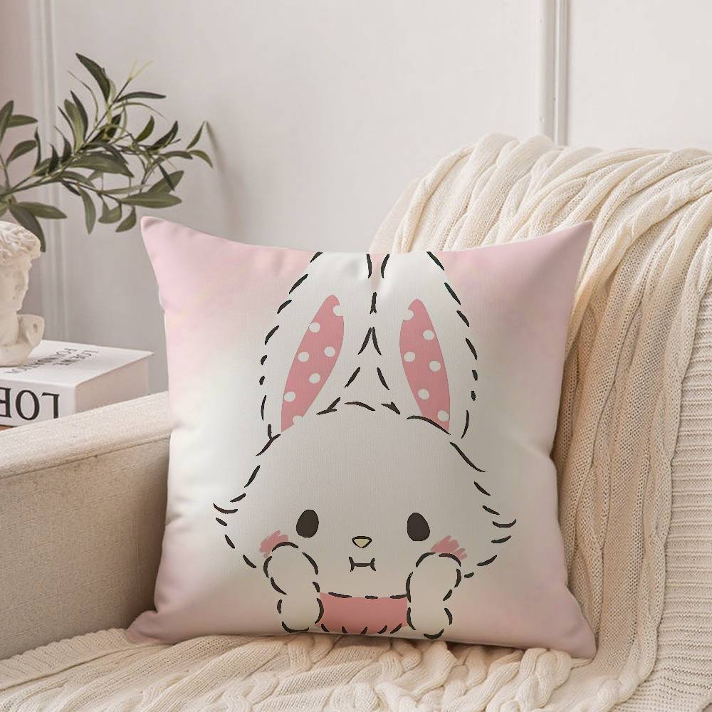 

Kawaii W-Wish Me M-MellS Pillow Case Home Decor Throw For Sofa Bed Car Room Decor Gift Idea 12x12Inch