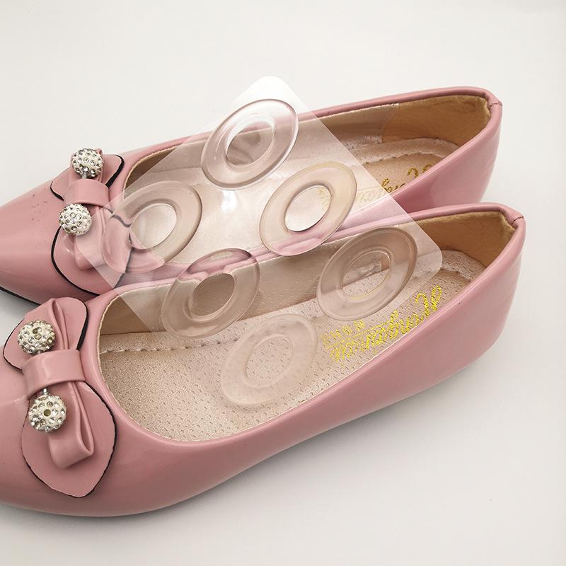 Transparent Silicone Corn Plasters - Anti-Friction Foot Pads for Pain Relief, Self-Adhesive Half Insoles.