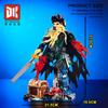 DK7068 Deep Sea Captain 1705pcs Famous Movie Series Models DIY Small-Piece Building Blocks Brick MOC Technical Assembly Toys