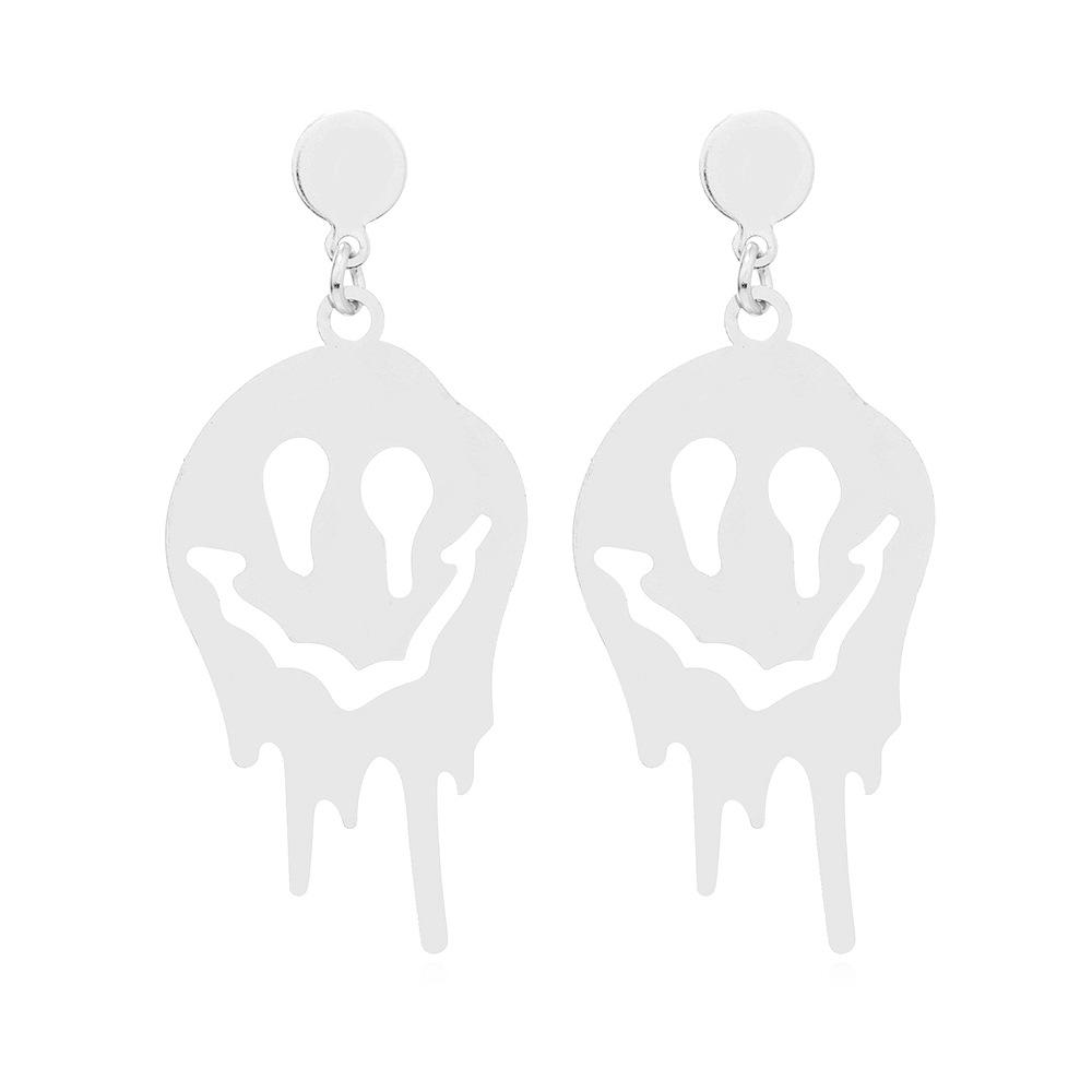 Alloy Earrings, Halloween Ghost Clown Earrings, Ornaments