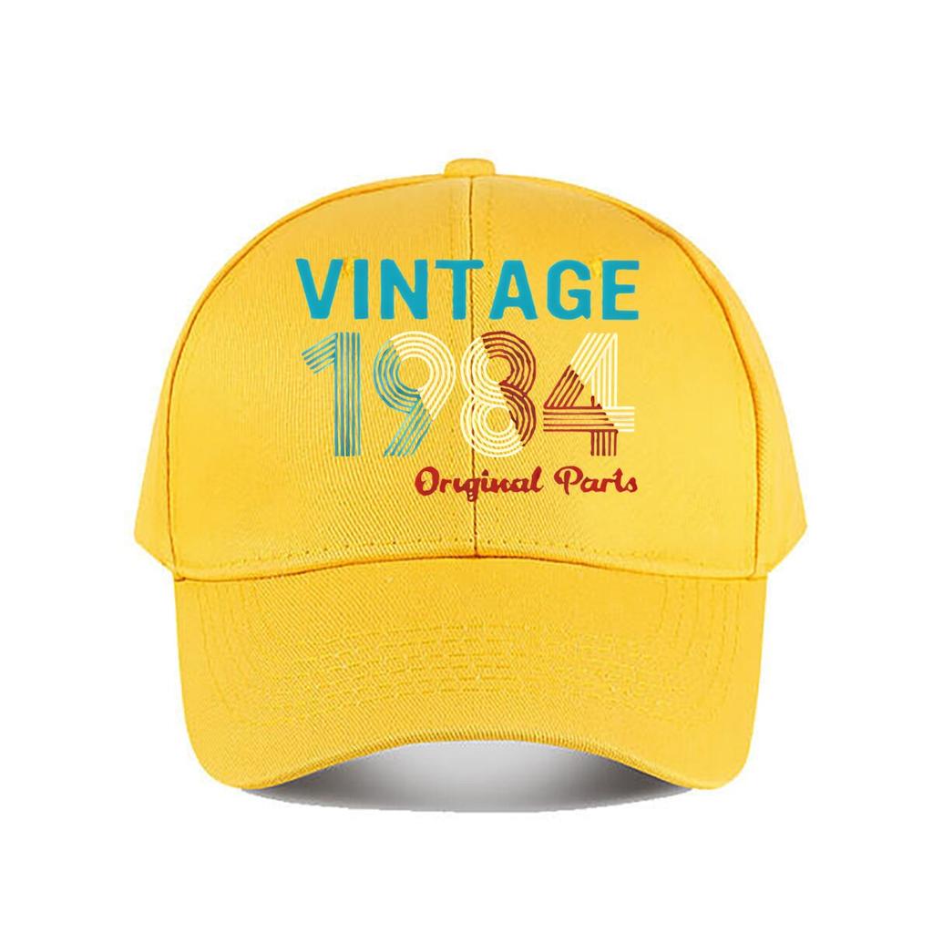 Vintage  Original Parts Baseball Cap Fashion Unisex Sunhat Womens Outdoor Sports Snapback Cap