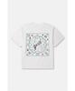 Koolongseupocheu Women'S Mossflex Sorona Relaxed Fit Graphic Round Neck Short Sleeve T-Shirt Jktcm26622Owh