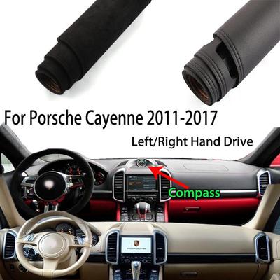 For Porsche Cayenne 92A 2011-2017 Dashmat Dashboard Cover Instrument Panel Insulation Sunscreen Protective Pad Ornaments