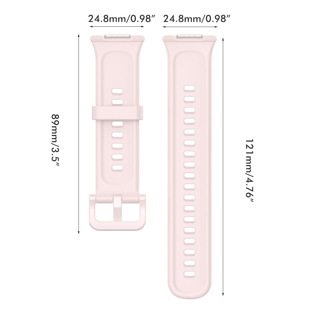 Smart Watch Replacement Bands Smart Watch Soft Silicone Strap for FIT2 Pink