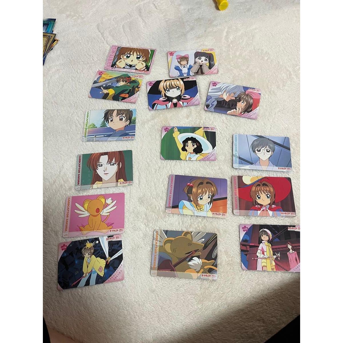 Used Cardcaptor Sakura PP Card Amada Trading Card Set of 14 At that time