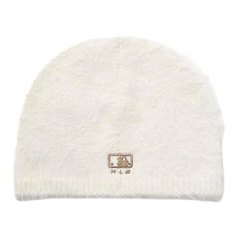 MLB New York Yankees Nylon Beanies Unisex Cream Fashion 3ABNB0956-50CRS