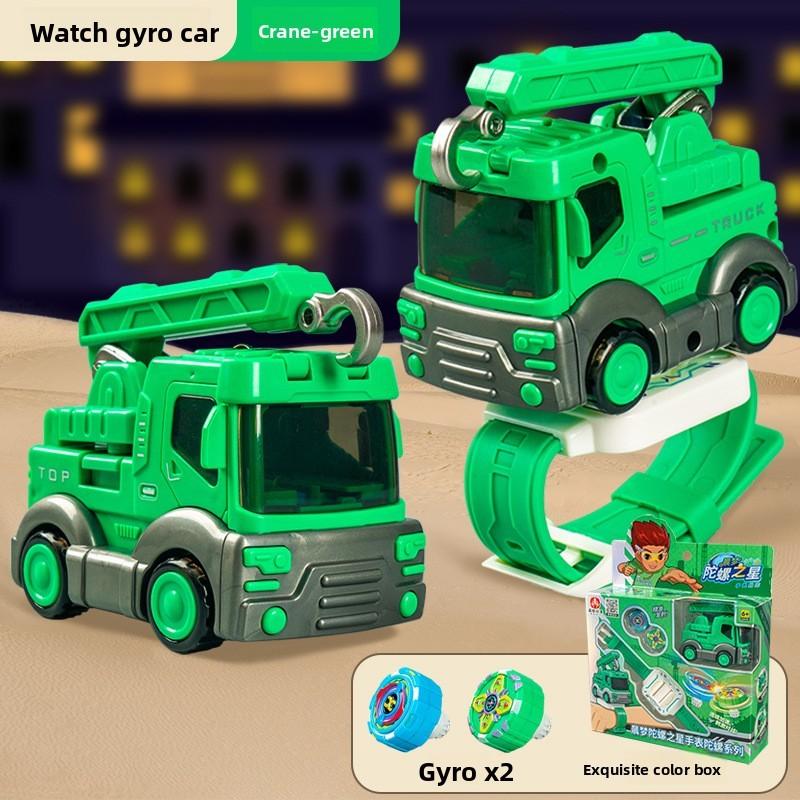 

Игрушки-гироскопы для транспортных средств с часами-волчком для детей, подарки для раннего развития