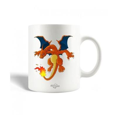 Kubek Ceramiczny - Pokémon - Charizard - 30cl - Można Myć w Zmywarce - Biały