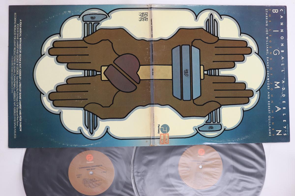 

LP Record CANNONBALL ADDERLEY - Big Man: The Legend Of John Henry F79006 FANTASY 1975 US Jazz Used