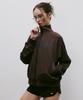 Kitty Pottery Fearless Track Jersey Jacket (Rust Brown)