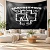 Rammstein Wall Tapestry, Soft Fabric Wall Hanging, Decorative Backdrop For Bedroom Home Wall Art