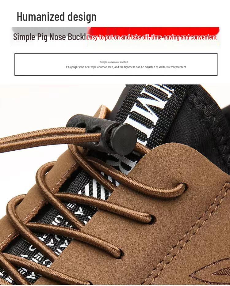 Men's Soft-Soled Breathable Casual Korean Fashion Driving Shoes