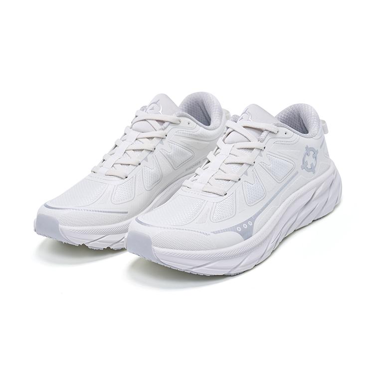 Rigor 3R Series Shooter Colorway Shock Absorbing Non-Slip Casual Running Shoes Unisex Sneakers White Z124260711-4