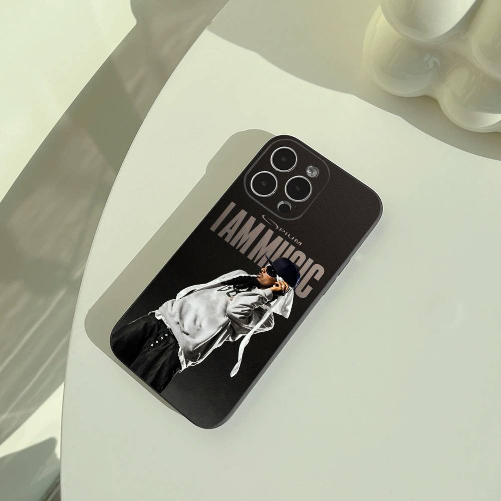 Я МУЗЫКА (Playboi Карти) Чехол для телефона iPhone 17,16,15,14,13,12,11 Pro Max,16/15/14Plus,XS Мягкий черный чехол iPhone14