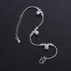 New Women Fashion Bells Bead Silver Plated Chain Ankle Bracelet Foot Anklet