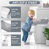 Potty Training Seat with Step Stool Ladder, Toddler Potty Training Toilet for Boys Kids, Potty Chair Adjustable Potty Seat for Toilet with Anti-Slip