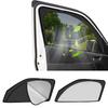 "Domestic Sales" SUNVIC Hiace 200 Series New Model Car Sunshade Mesh Curtain 2-in-1 Integrated Hiace Standard Insect Net Curtain Jimny Sierra Car Camp
