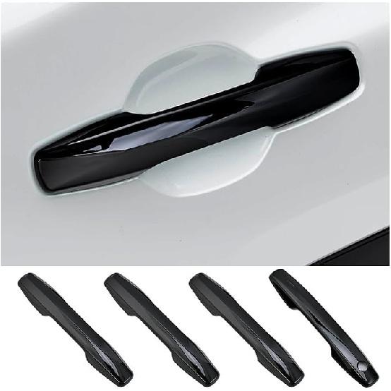 For 2026 Toyota RAV4 2PCS Center Console ABS Driving Control Panel Cover Decor Trim, 2026 RAV4 Hybrid&Plug-in Hybrid Interior Accessories-Carbon