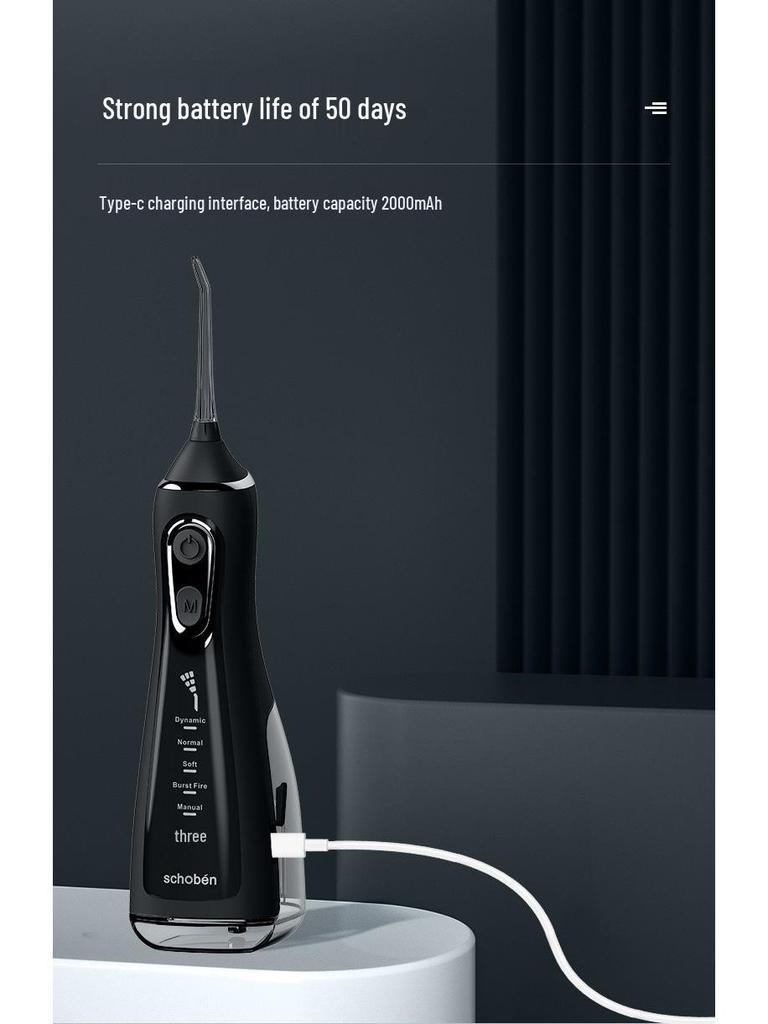 L15 Smart Electric Water Flosser for Braces - High-Frequency Pulse Oral Cleaner