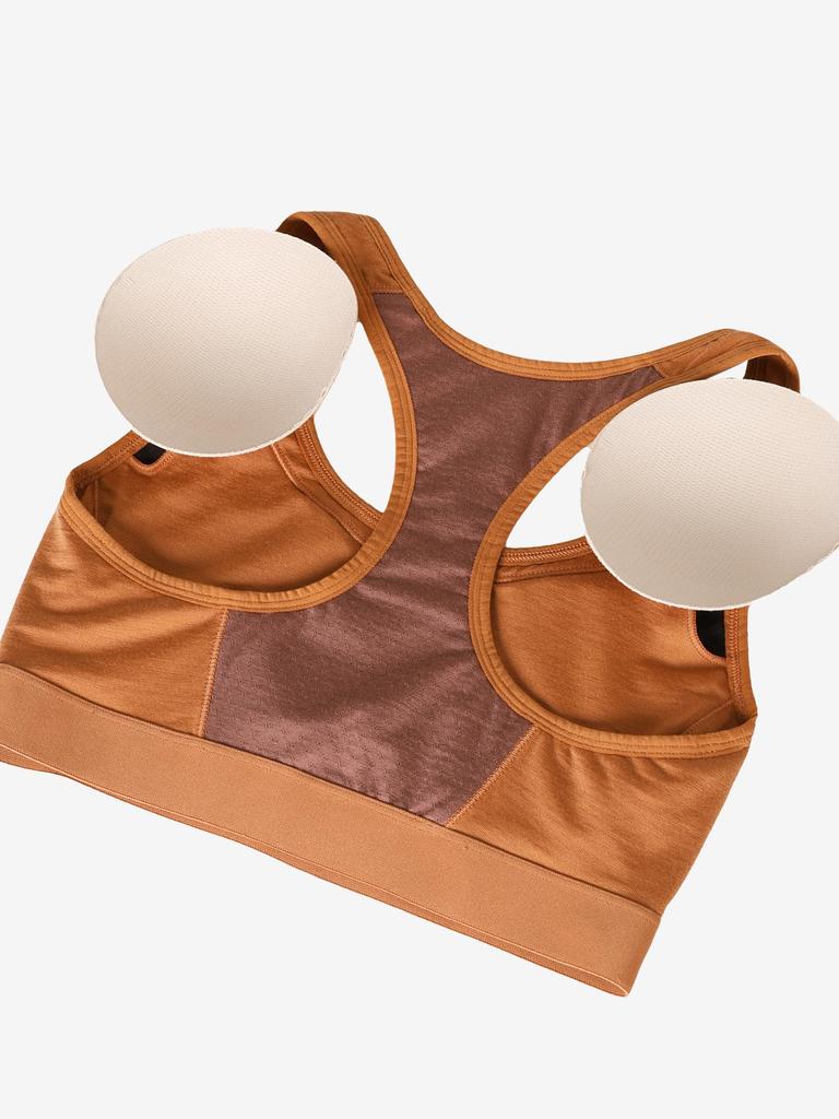 W Merino 125 ZoneKnit Racerback Small Bra, Black,