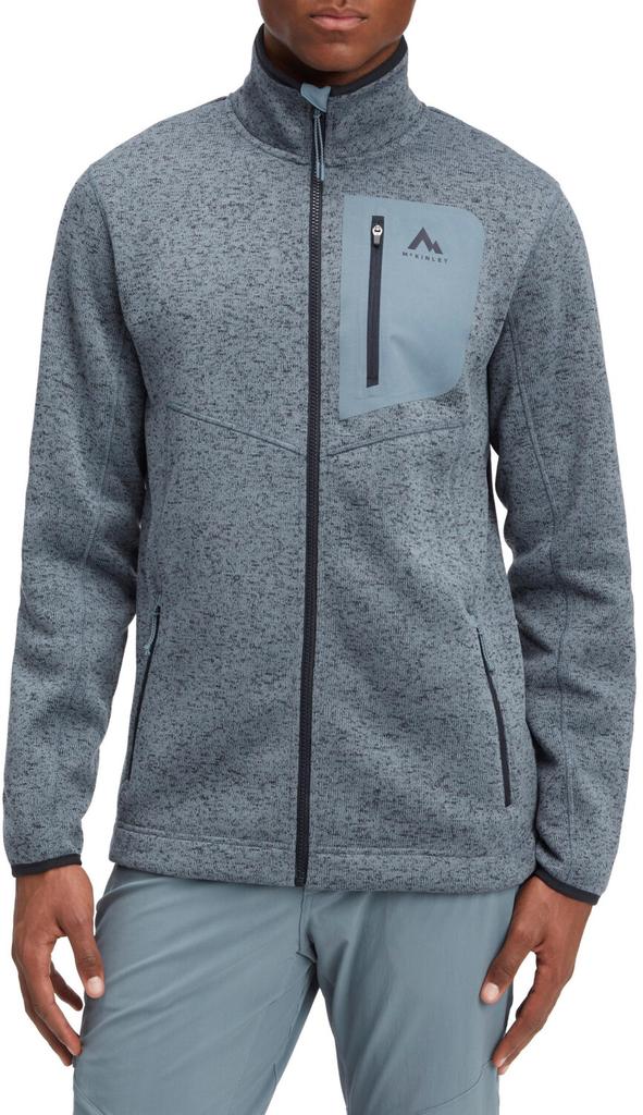 Куртка McKinley Skeena III Strickfleece melange-blau dunkel