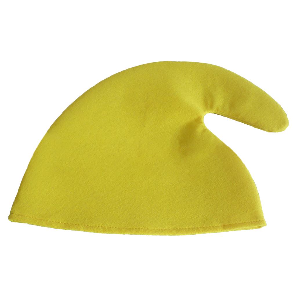 Festive Gnome Hat Cosplay Accessory: Classic Solid Color Elf Dwarf Hat for Christmas Theme Parties, Props for Adults & Kids