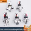 Thermostatic Shower Faucet with Exposed Pipe & Solar Water Heater Mixer