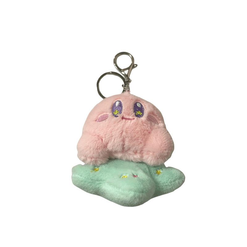 Neuer Mädchen Herz Plüsch Schlüsselanhänger Niedliche Wolke Stern Karte Kleiner Anhänger Greifautomat Puppe Mondpuppe