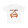 Stay Cozy Sloth T Shirt Cute Relaxing Cartoon Comfort Vintage Unisex Graphic Streetwear Breathable Top For Everyday Wear
