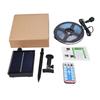 Outdoor Solarbetriebenes RGB Farbwechsel LED-Streifen mit 8 Beleuchtungsmodi Wasserdichte Dekorative Seilleuchten für Garten Bäume Pool