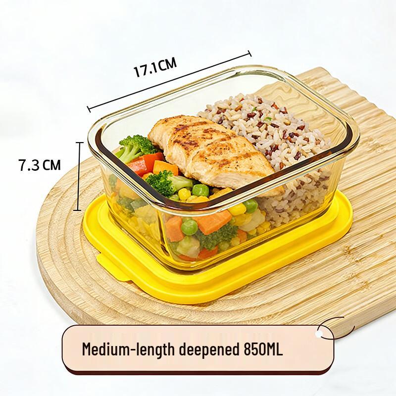 Ru Han Heat-Resistant Glass Lunch Box