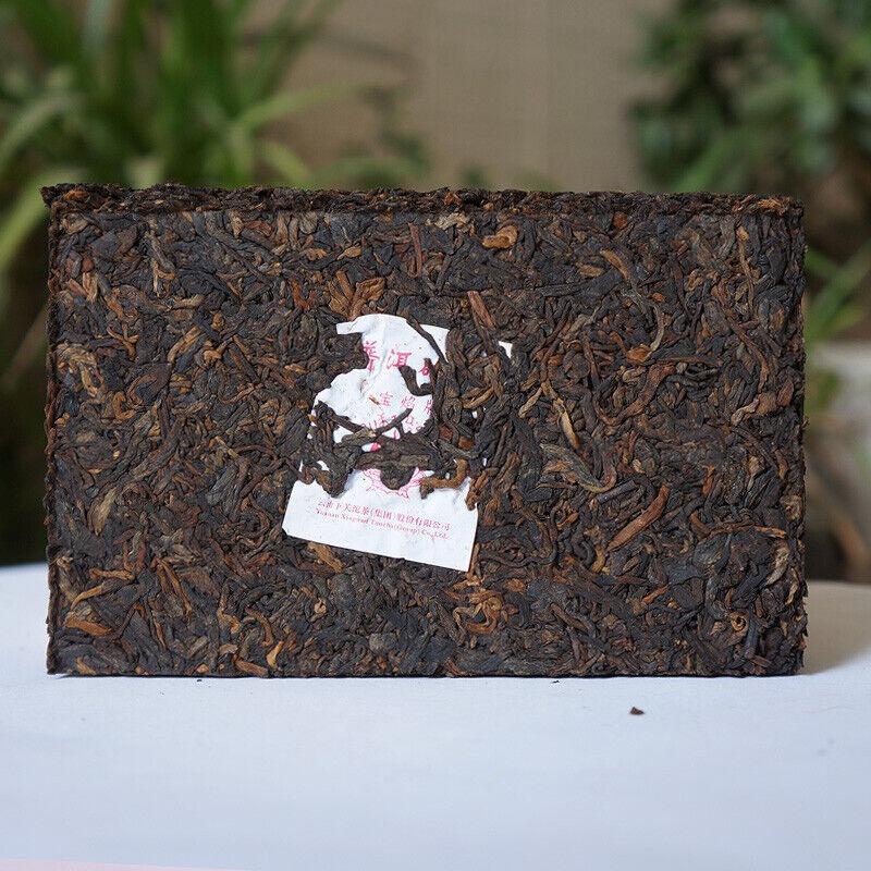 2019/2020 Xiaguan BAOYAN Pu-erh Brick Tea Ripe Pu'er Shu Puer Cooked 250g