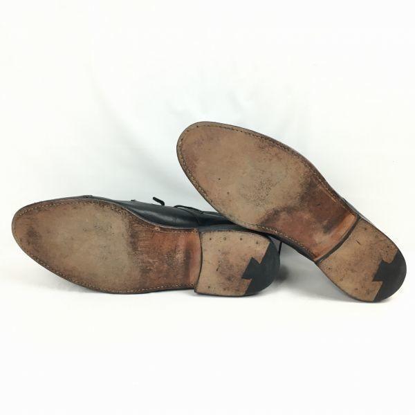 Vintage Brooks Brothers 346 Cap Toe Shoes Black Size 10.5D (Approx. 27.528.5cm) Men's(USED)