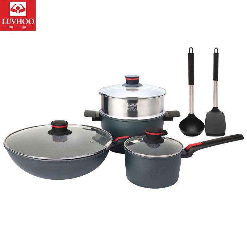 LUVHOO 6-Piece Cookware Set