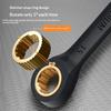 Ratchet Combination Wrench 72 Tooth Chrome Vanadium Steel Heavy Duty for Auto Repair Home Furniture Disassembly Work