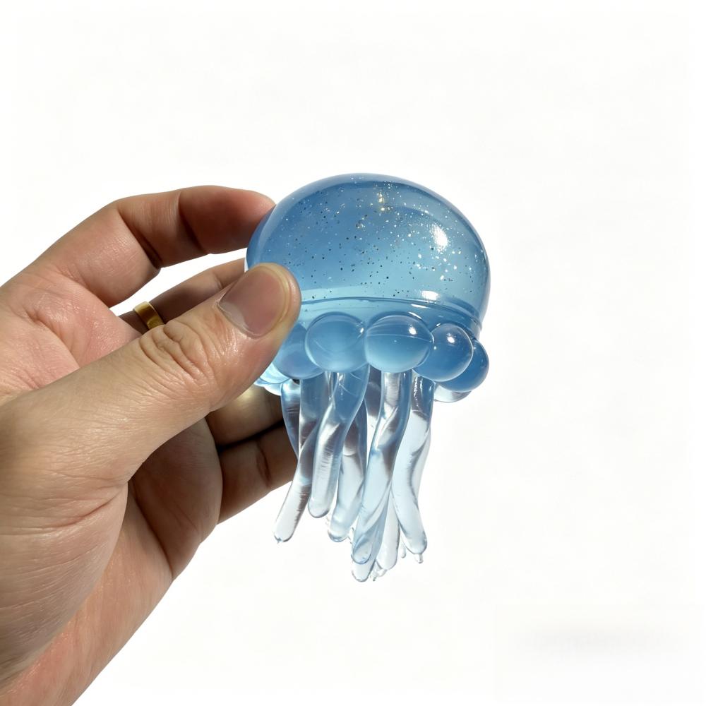 Stressverlichter Speelgoed Transparante Squishy Kwallen Speelgoed Bal Super Langzame Terugslag Decompressie Fidget Speelgoed Bureau Speelgoed Cadeau