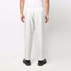 Y-3 SS22 Solid Color Loose Cargo Pants Men Pants White Gray HG6203
