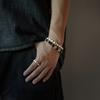 Darklight Pearl & Chrome Bracelet