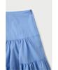 IROWOMEN Niciaspe Shirred Ruffle Skirt Iokam26103Bul