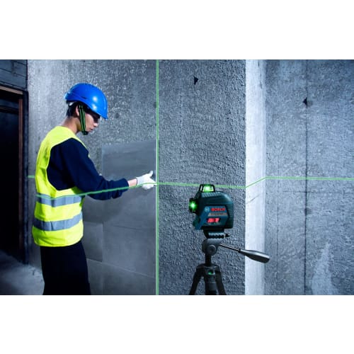 Bosch Professional Laser Level GLL3-60XG Blue (Includes Protective Case, Carrying Case, and Target Panel)