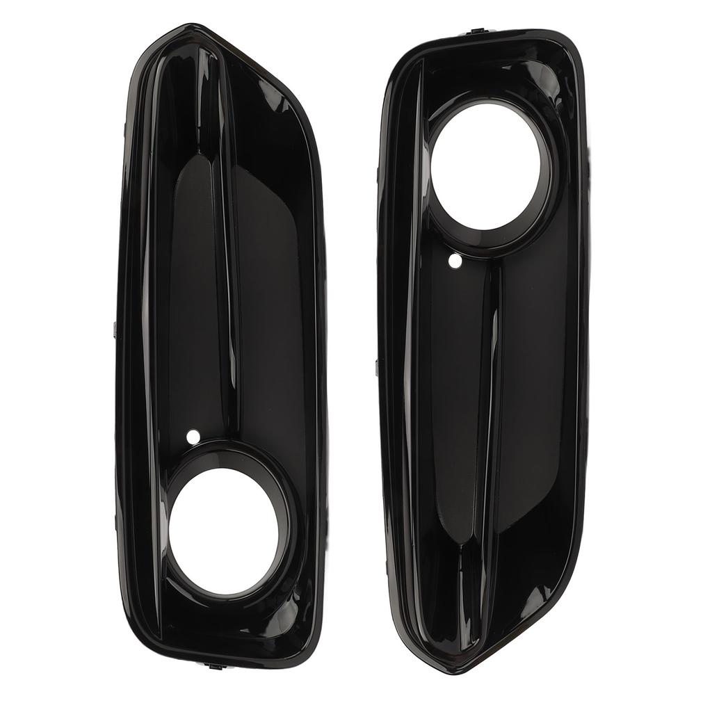 1pair Front Bumper Fog Lamp Grille 51117371667 Left Right Foglight Bezel Cover for 1 Series F20 F21 2015 To 2019